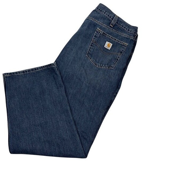 Carhartt Other - Carhartt B24 Relaxed Fit Jeans Men's 42x32 Light Wash Workwear Denim Blue